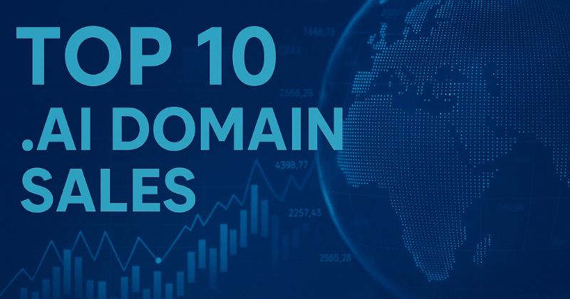 Top 10 .AI Domain Sales