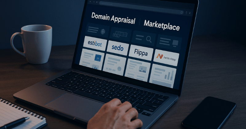 domain appraisal and domain buying tools