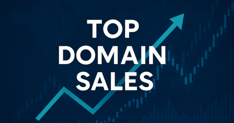 top domain sales history